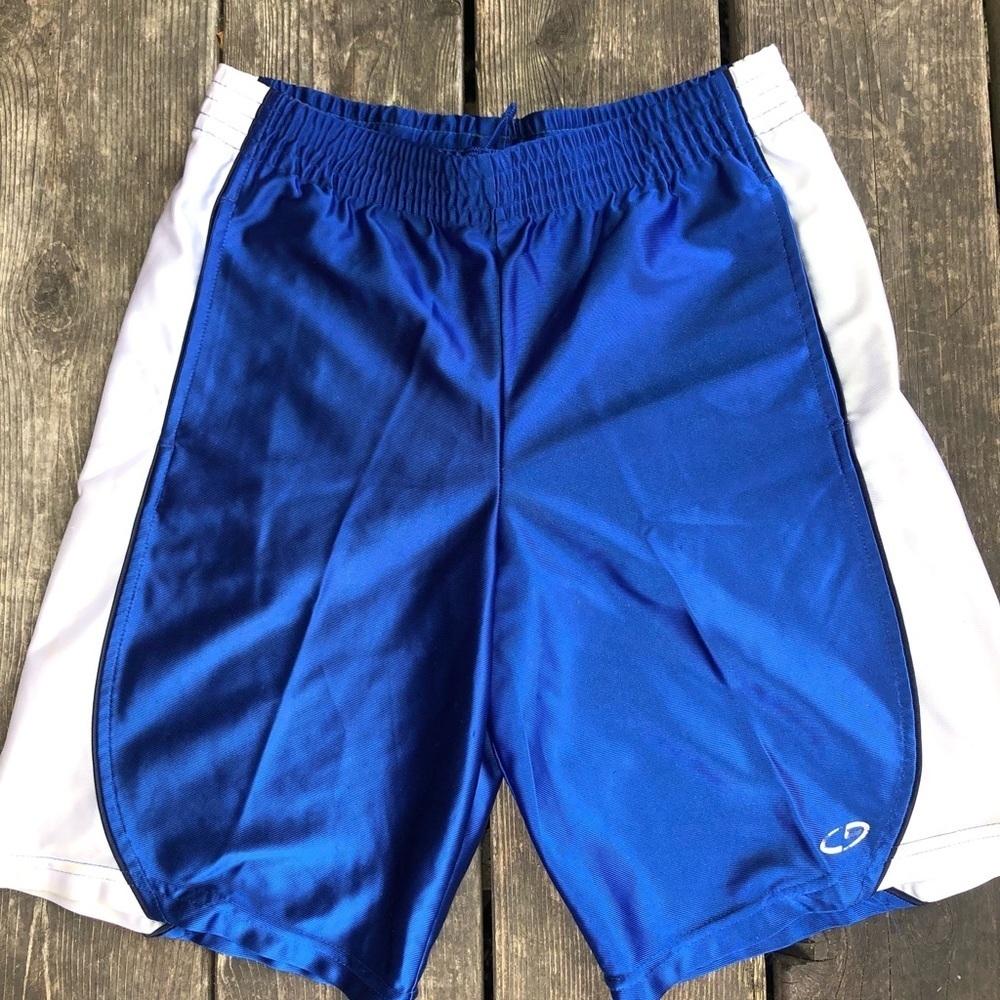 Blue champion athletic shorts